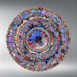 Fazzino Art Fazzino Art One World...The Circle of Life (AP) (Framed)
